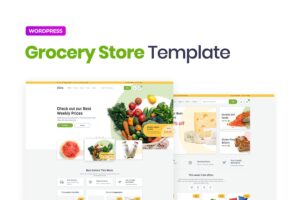 Disho ? Grocery Store Elementor Template Kit