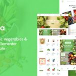 Diva - Organic Vegetables & Fruits Elementor Template Kit