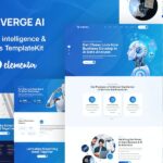 Diverge AI | Robotics Elementor Template Kit