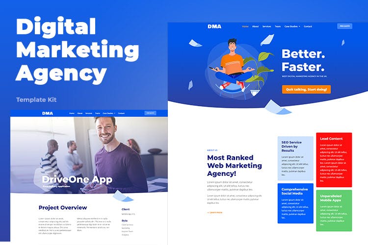 DMA - Digital Marketing Agency Template Kit