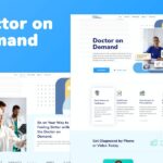 Doctor on Demand ? Online Consultations Elementor Template Kit