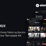 Dorze - Custom Dress Tailoring Service Elementor Pro Template Kit
