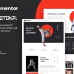 Dotokai ? Karate & Martial Arts School Elementor Template Kit