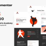 Doujo - Martial Arts Academy Elementor Template Kit