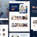 Edukasi ? Education & Online Course Elementor Template Kit