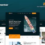Egistic - Sea Freight & Logistic Company Elementor Template Kit