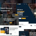 Elpair - Electronic Repair Services Elementor Template Kit