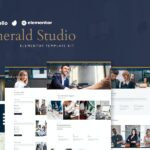 Emerald Studio - Digital Agency Elementor Template Kit