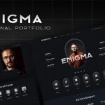 Enigma - Personal Portfolio Elementor Template Kit
