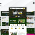 Environ - Environment Charity Elementor Template Kit