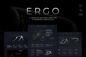 ERGO - Bike & Cycling WooCommerce Elementor Template Kit