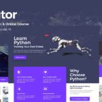 eTutor - Education & Online Course Elementor Pro Template Kit