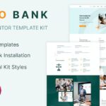 Exobank - Financial Elementor Template Kit