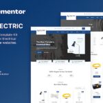 Ezectric ? Electrical Supply Store Elementor Template Kit