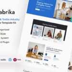 Fabrika - Garment & Textile Industry Elementor Template Kit