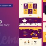 Fang ? Halloween Party Elementor Template Kit