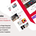 Fidda - Portfolio & Agency Elementor Template Kit