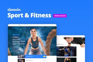 Finess ? Fitness Elementor Template Kit