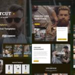 FirstCut - Barbershop & Men's Grooming Elementor Template Kit