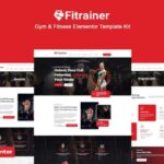 Fitrainer - Gym & Fitness Elementor Pro Template Kit