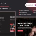 Fitroom - Gym & Fitness Center Elementor Template Kit