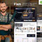 Fixn ? Handyman & Repair Service Elementor Template Kit