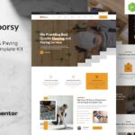Floorsy ? Flooring & Paving Services Elementor Template Kit