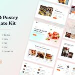 Floury | Cake & Pastry Elementor Template Kit
