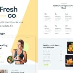 Freshco - Healthy Food & Nutrition Service Elementor Template Kit