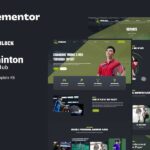 Furblock - Badminton Club Elementor Template Kit