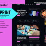 G3DPrint - 3D Printing & Manufacturing Elementor Template Kit