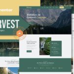 Garvest - Nature Cottages Elementor Template Kit