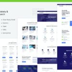Geolab | Clinical Laboratory & Science Research Elementor Template Kit
