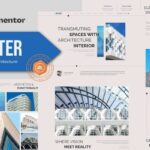 Ginter - Modern Architecture Elementor Template Kit
