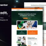 Gledit - Accounting Firm Elementor Template Kit