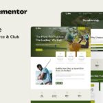Golfee - Golf Course & Club Elementor Template Kit