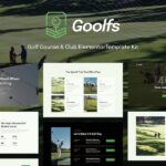 Goolfs - Golf Course & Club Elementor Template Kit