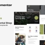 Gowes - Bike Rental Shop Elementor Template Kit