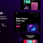 Grasp - Creative Portfolio & Agency Elementor Template Kit