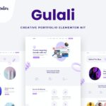 Gulali - Creative Portfolio Elementor Template Kit