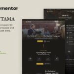 Gutama ? Music Composer & Producer Elementor Template Kit