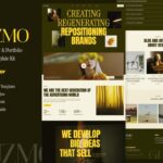 Guzmo - Creative Agency & Portfolio Elementor Template Kit