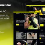 Gymniac - Fitness & Exercise Equipment Store Elementor Template Kit