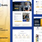 Handy Buddy - Handyman Services Elementor Pro Template Kit