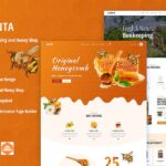 Hanta - Beekeeping & Honey Shop Elementor Template Kit