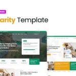 Harity ? Fundraising Charity Elementor Template Kit