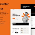Harris ? Creative & Personal Portfolio Elementor Template Kit