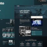 Hasto - Cyber Tech Security Service Elementor Template Kit