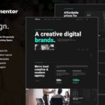 HDzign - Dark Digital Agency Elementor Template Kit