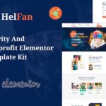 HelFan - Charity and Nonprofit Elementor Template Kit
